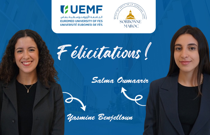 Excellence au Féminin : Salma Oumaarir et Yasmine Benjelloun Brillent à l’ international